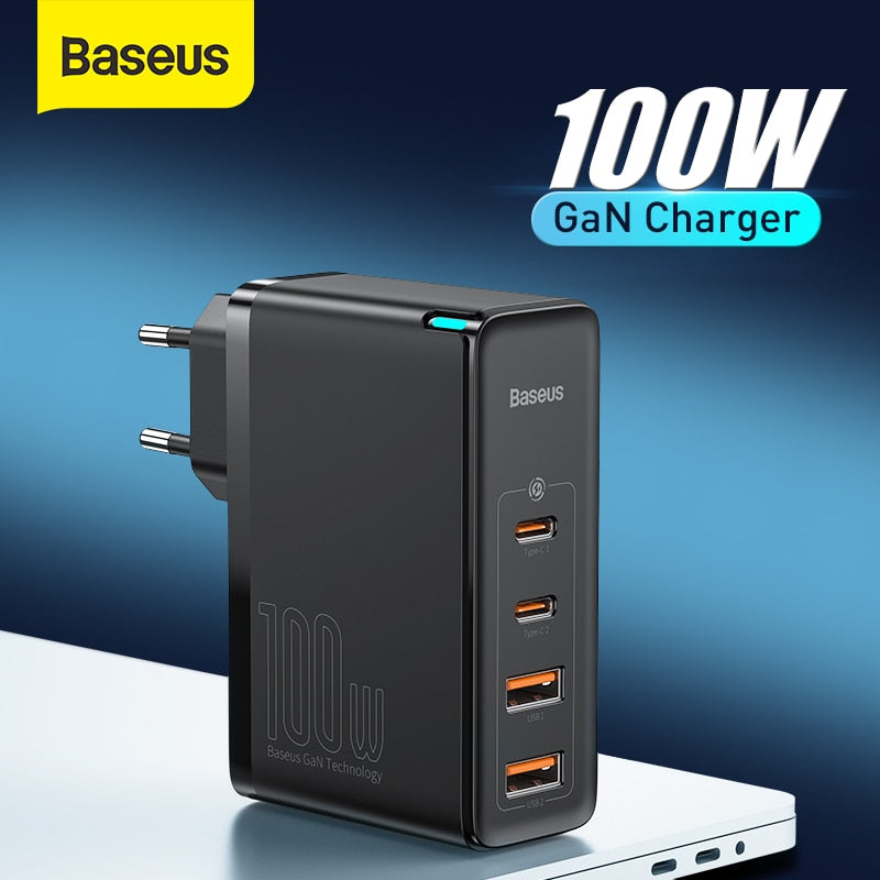 Baseus 100W 4-Port GaN Charging Station